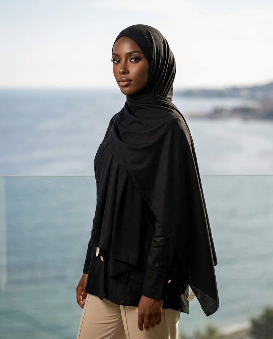 Jersey Bambou Noir