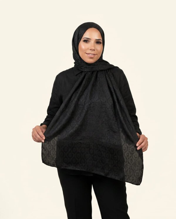 Jacquard Infini — Noir